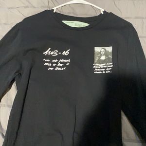 Off white Mona Lisa long sleeve